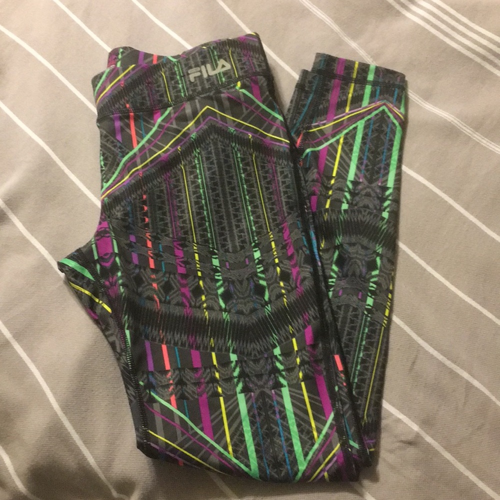 FILA SPORT running leggings size small